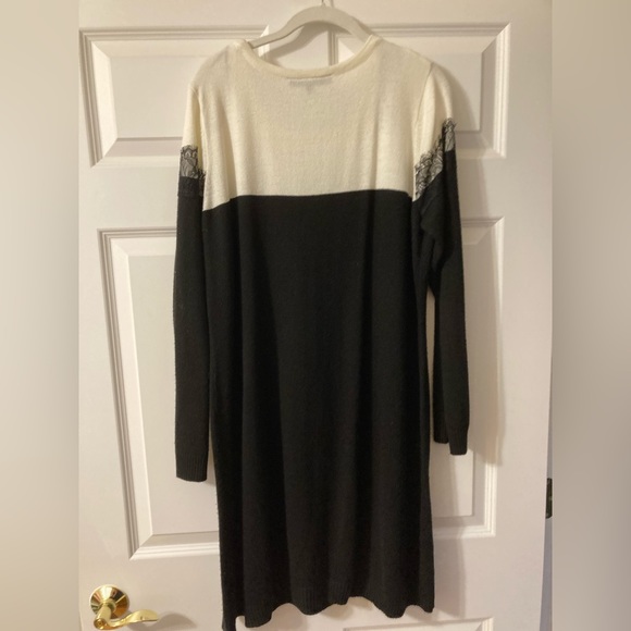 Apt 9 warm black and white dress. - Picture 2 of 7